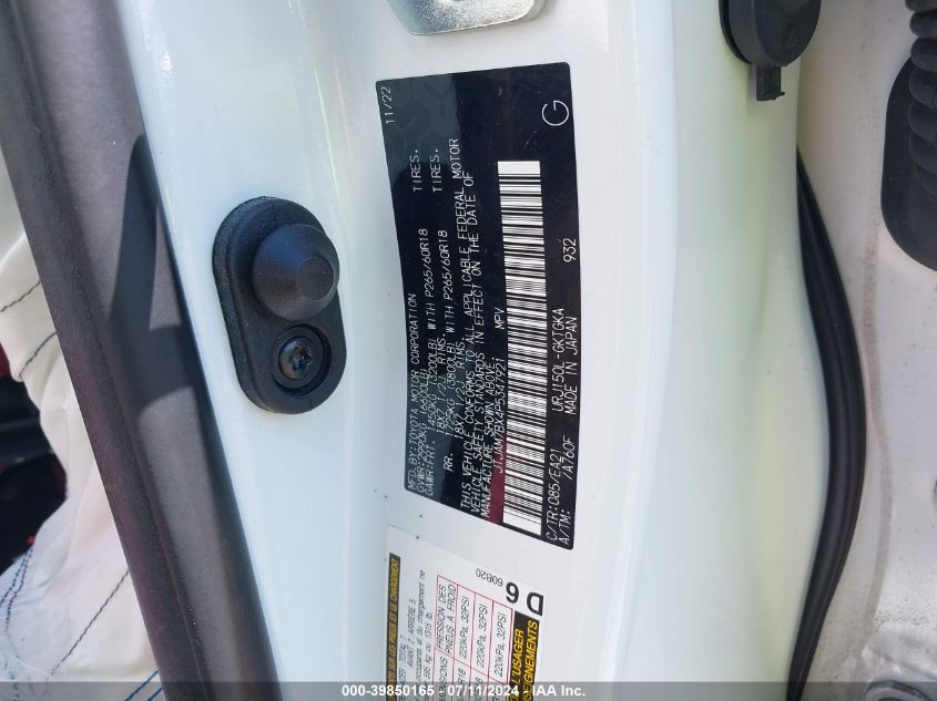 Auction sale of the 2023 LEXUS 460 , vin: JTJAM7BX4P5347921, lot number: 39850165