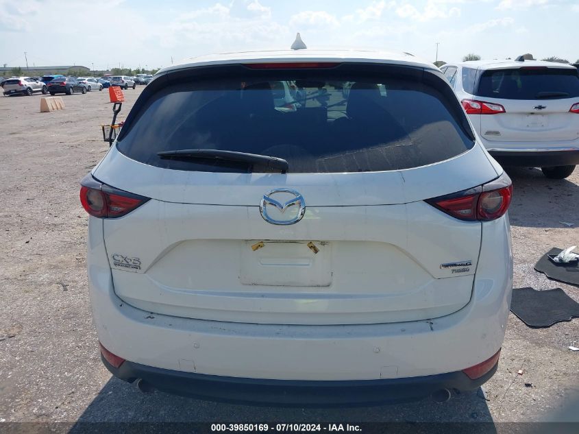 2021 Mazda Cx-5 Signature VIN: JM3KFBEY6M0305274 Lot: 39850169