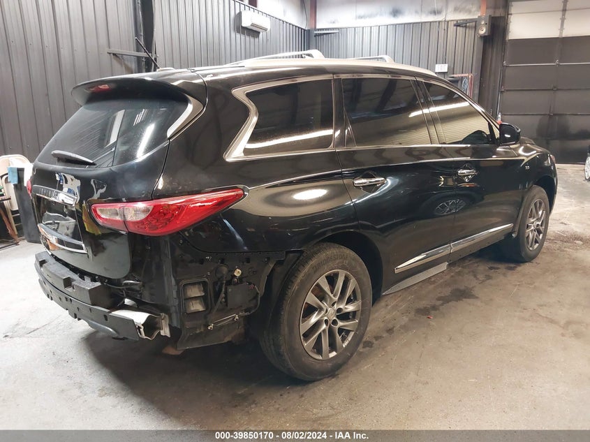 2014 Infiniti Qx60 VIN: 5N1AL0MM0EC503649 Lot: 39850170