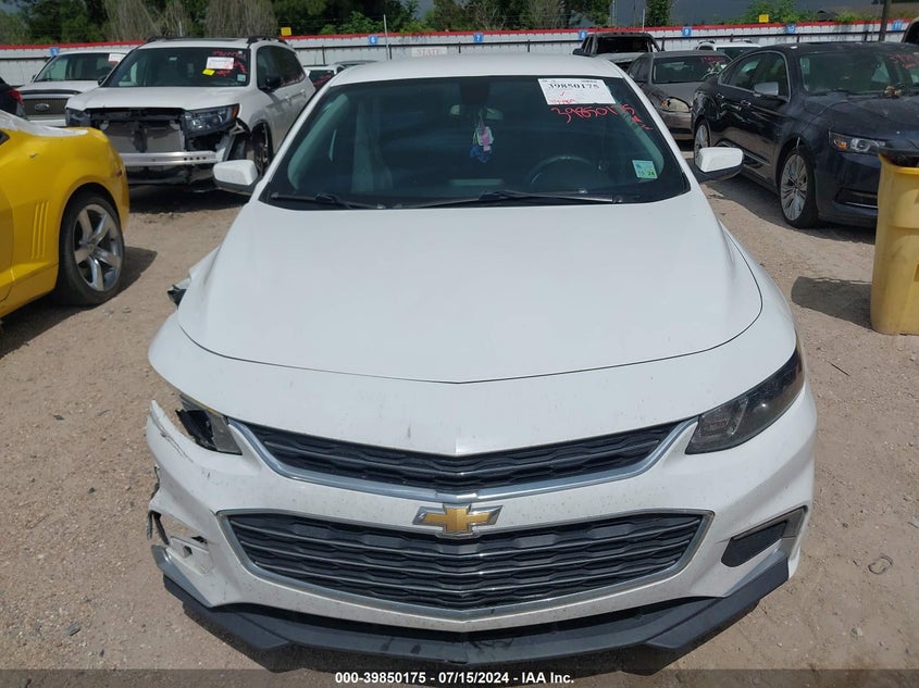 2018 Chevrolet Malibu Lt VIN: 1G1ZD5ST2JF267339 Lot: 39850175