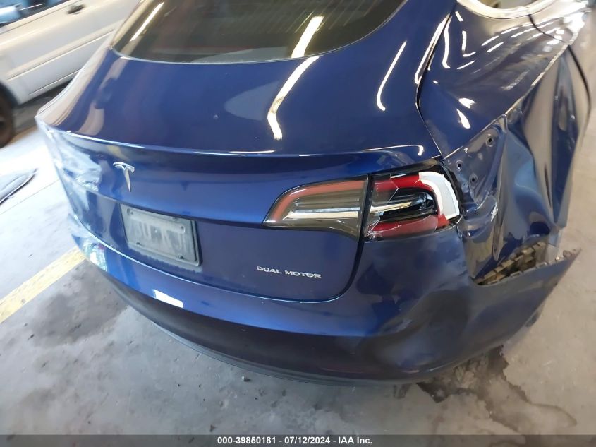 5YJ3E1EB7KF199275 2019 Tesla Model 3 Long Range/Performance