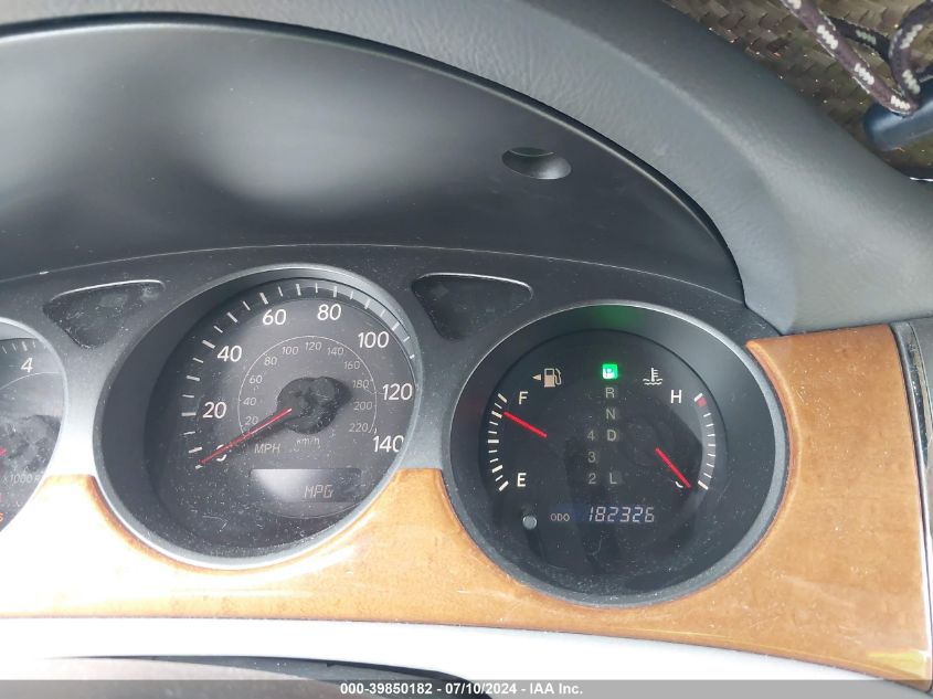 2005 Lexus Es 330 VIN: JTHBA30G355099054 Lot: 39850182