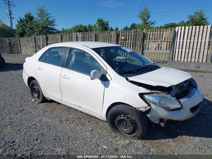 2008 Toyota Yaris VIN: JTDBT923584035861 Lot: 39850188