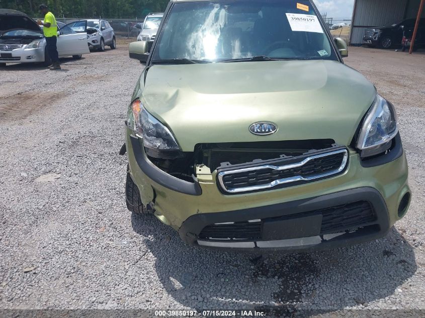 2012 Kia Soul VIN: KNDJT2A55C7474250 Lot: 39850197