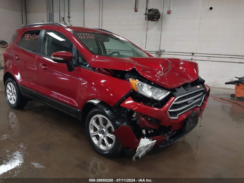 2018 Ford Ecosport Se VIN: MAJ6P1UL9JC227113 Lot: 39850200