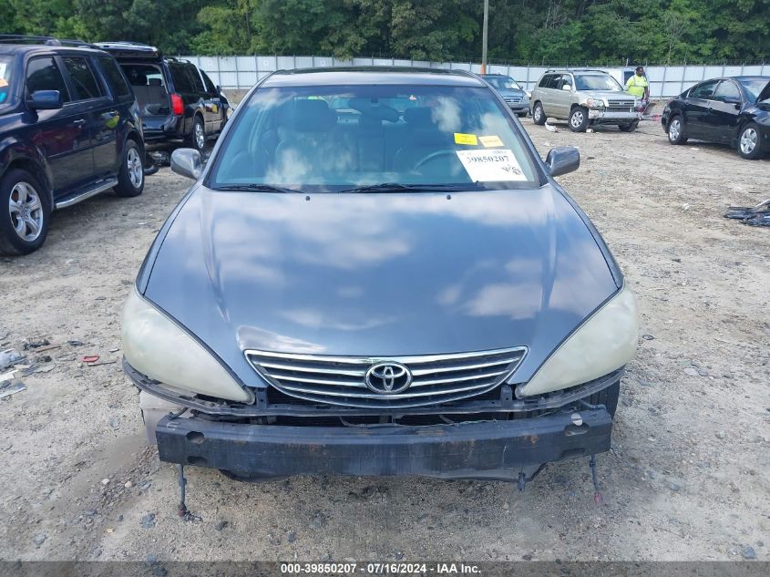2005 Toyota Camry Xle V6 VIN: 4T1BF32K65U597786 Lot: 39850207