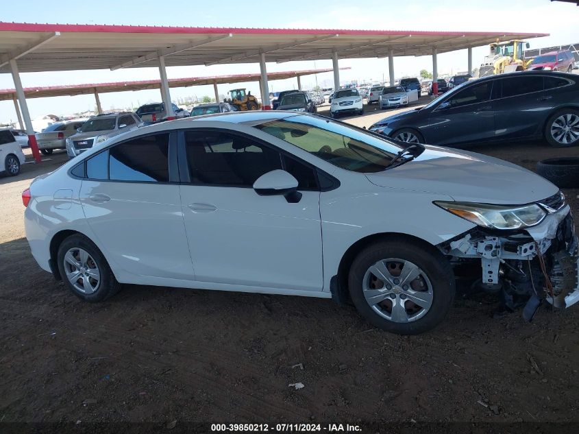 2017 Chevrolet Cruze Ls Auto VIN: 1G1BC5SM8H7111341 Lot: 39850212