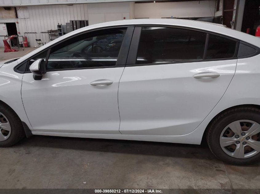 2017 Chevrolet Cruze Ls Auto VIN: 1G1BC5SM8H7111341 Lot: 39850212