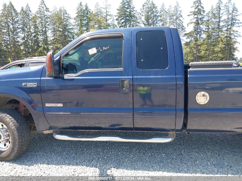 2003 Ford F350 Srw Super Duty VIN: 1FTSX31PX3ED00217 Lot: 39850217