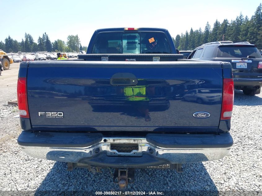 2003 Ford F350 Srw Super Duty VIN: 1FTSX31PX3ED00217 Lot: 39850217