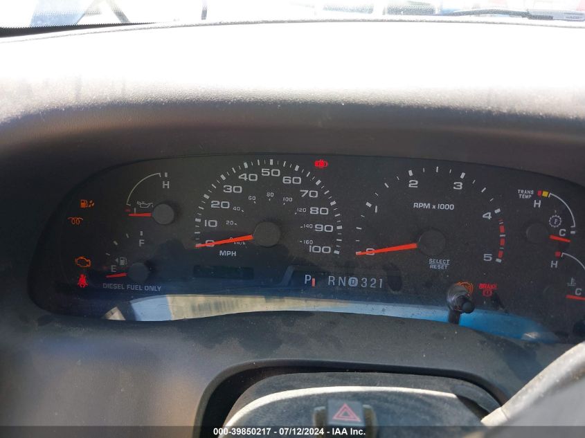 2003 Ford F350 Srw Super Duty VIN: 1FTSX31PX3ED00217 Lot: 39850217