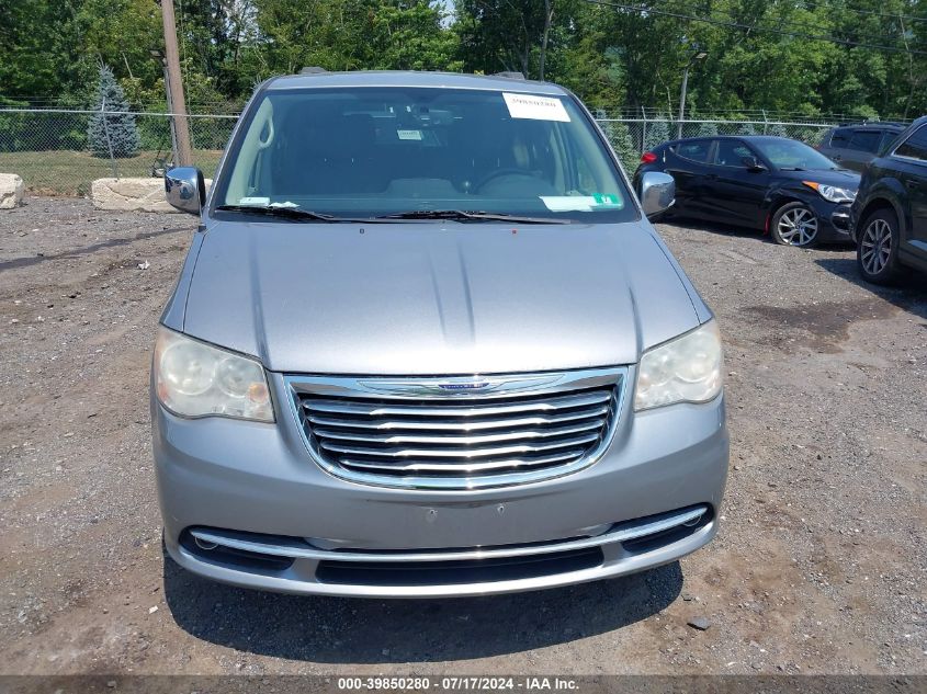 2013 Chrysler Town & Country Touring-L VIN: 2C4RC1CG0DR802279 Lot: 39850280