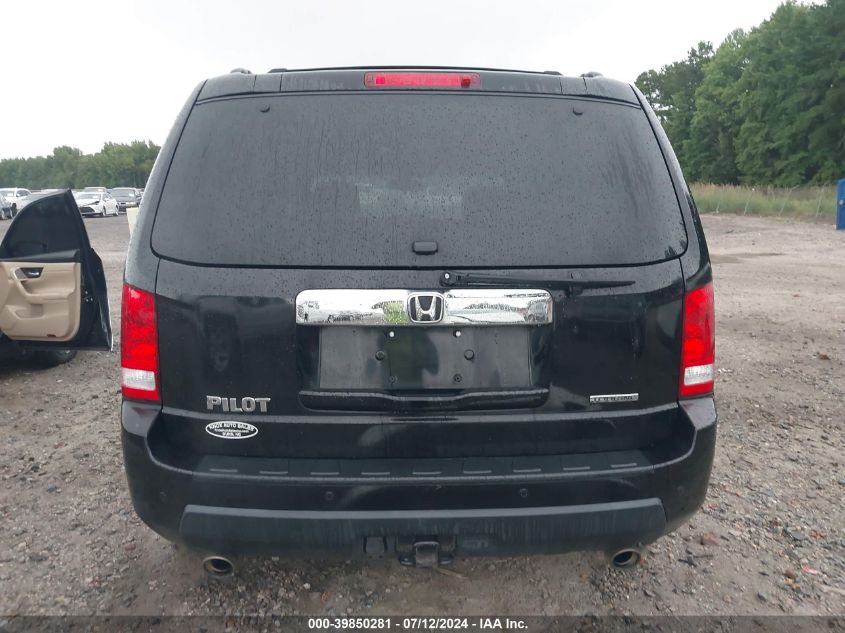 2011 Honda Pilot Touring VIN: 5FNYF3H94BB037756 Lot: 39850281