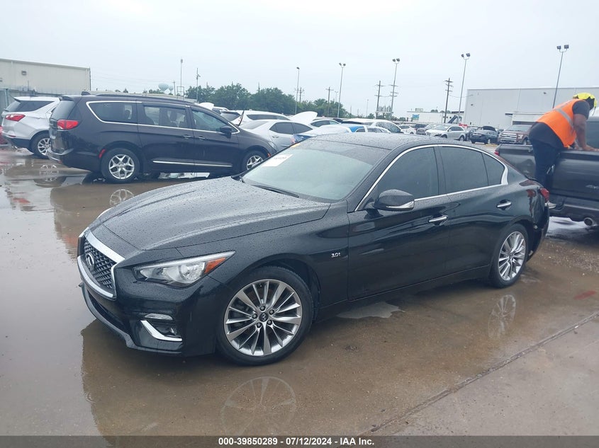 2018 INFINITI Q50 3.0T LUXE - JN1EV7AP2JM590291