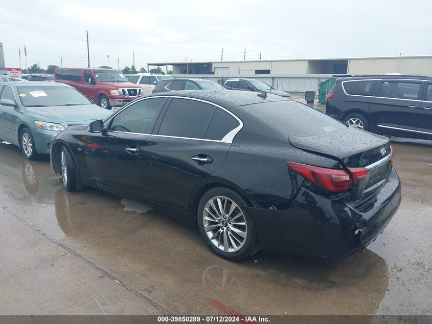 2018 INFINITI Q50 3.0T LUXE - JN1EV7AP2JM590291