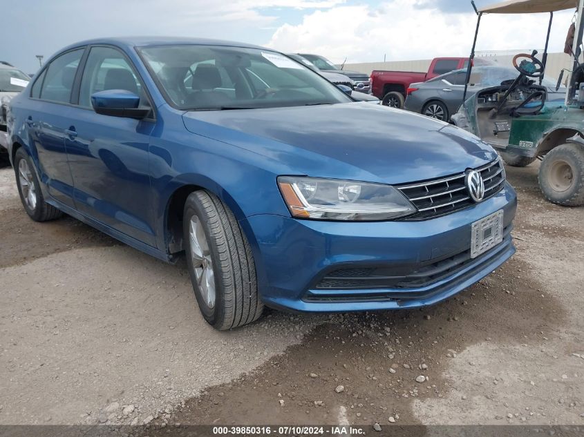 2018 Volkswagen Jetta 1.4T S VIN: 3VW2B7AJ2JM209285 Lot: 39850316