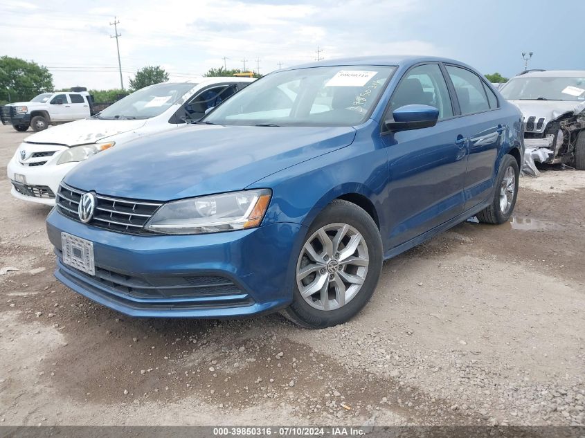 2018 Volkswagen Jetta 1.4T S VIN: 3VW2B7AJ2JM209285 Lot: 39850316