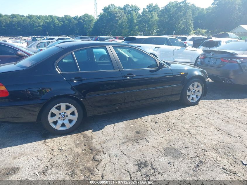 2005 BMW 325I VIN: WBAET37425NJ89961 Lot: 39850331