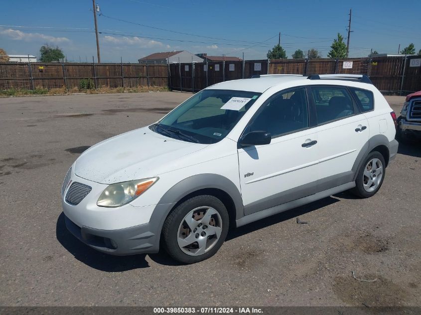 2005 Pontiac Vibe VIN: 5Y2SL63875Z461347 Lot: 39850383