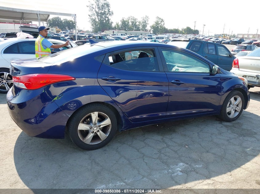 2012 Hyundai Elantra Gls VIN: 5NPDH4AE3CH122385 Lot: 39850386