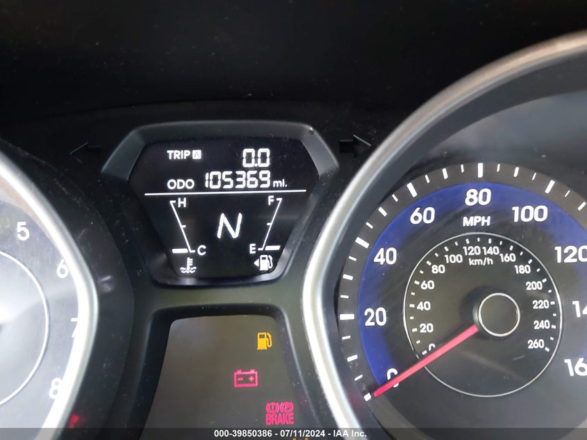 2012 Hyundai Elantra Gls VIN: 5NPDH4AE3CH122385 Lot: 39850386