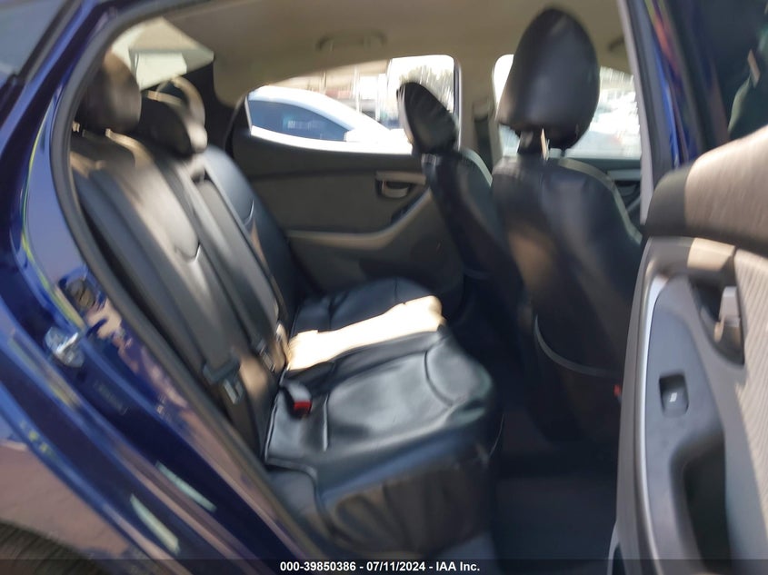 2012 Hyundai Elantra Gls VIN: 5NPDH4AE3CH122385 Lot: 39850386