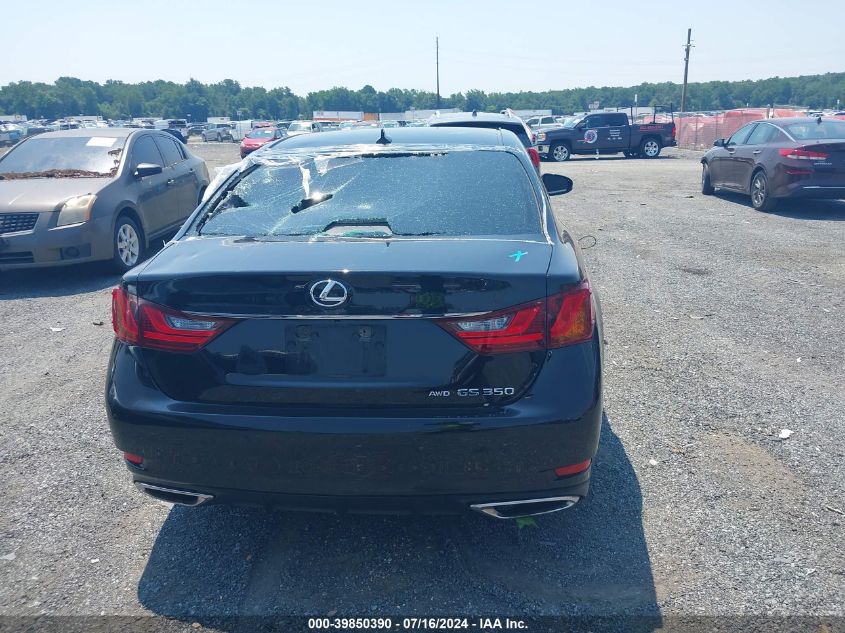 2013 Lexus Gs 350 VIN: JTHCE1BL5D5003558 Lot: 39850390