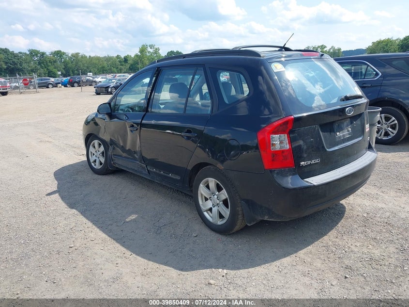 2008 Kia Rondo Lx VIN: KNAFG525X87198386 Lot: 39850409