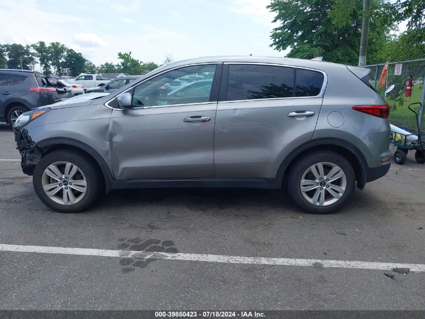 2019 Kia Sportage Lx VIN: KNDPM3AC5K7604621 Lot: 39850423