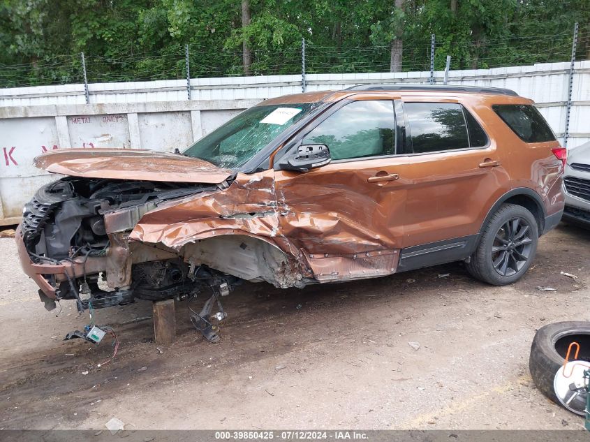 1FM5K8D84HGB30795 2017 FORD EXPLORER - Image 2