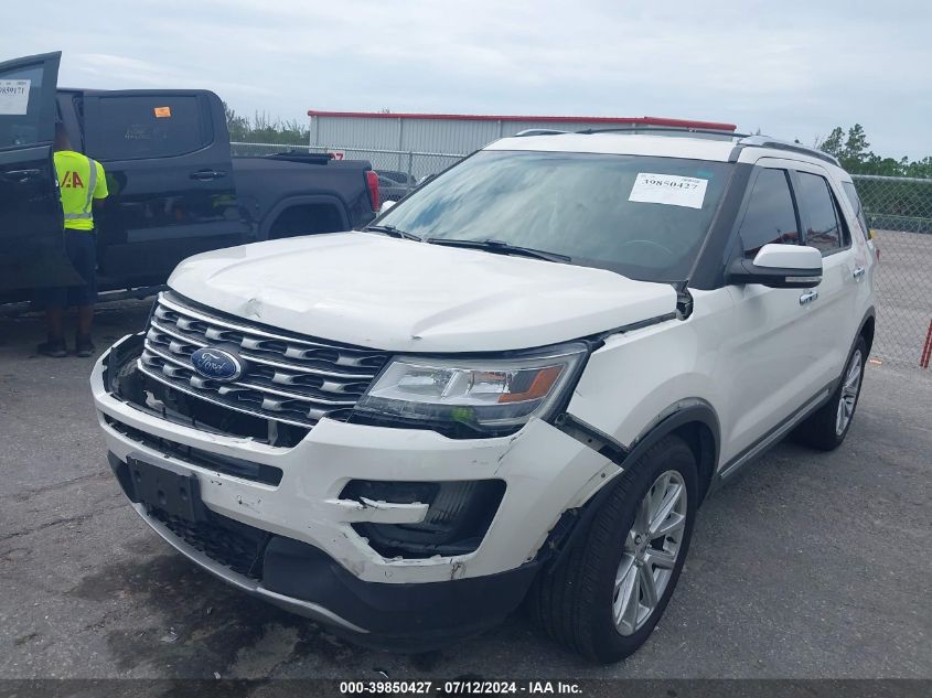 1FM5K8F84GGB98669 2016 FORD EXPLORER - Image 2