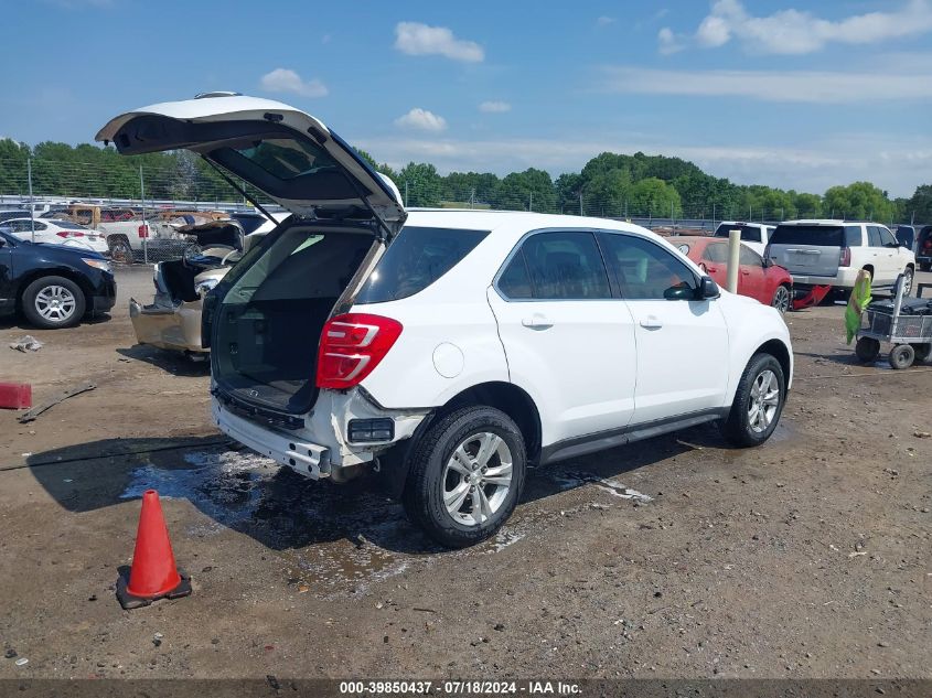 2017 Chevrolet Equinox Ls VIN: 2GNALBEK8H1547204 Lot: 39850437