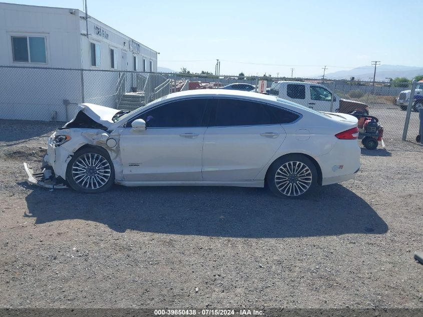 2018 Ford Fusion Energi Platinum/Titanium VIN: 3FA6P0SU4JR176918 Lot: 39850438