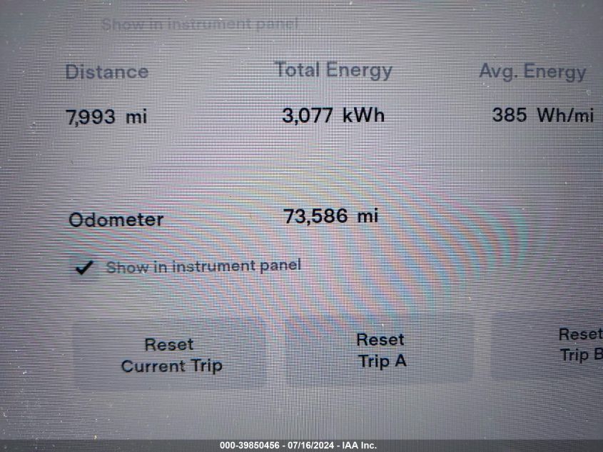 2017 Tesla Model S 100D/60D/75D/90D/P100D VIN: 5YJSA1E48HF200158 Lot: 39850456