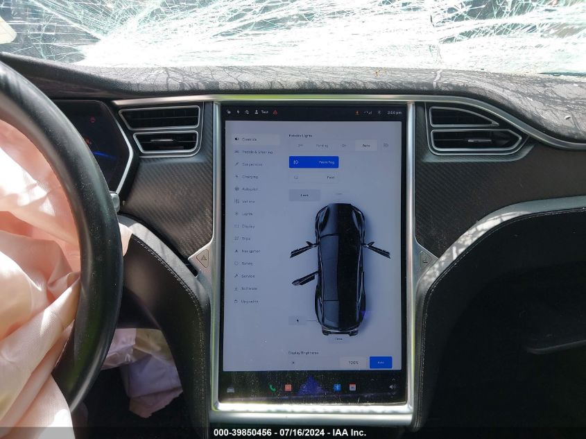 2017 Tesla Model S 100D/60D/75D/90D/P100D VIN: 5YJSA1E48HF200158 Lot: 39850456