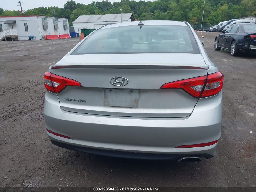 2015 Hyundai Sonata Se VIN: 5NPE24AF5FH196751 Lot: 39850466