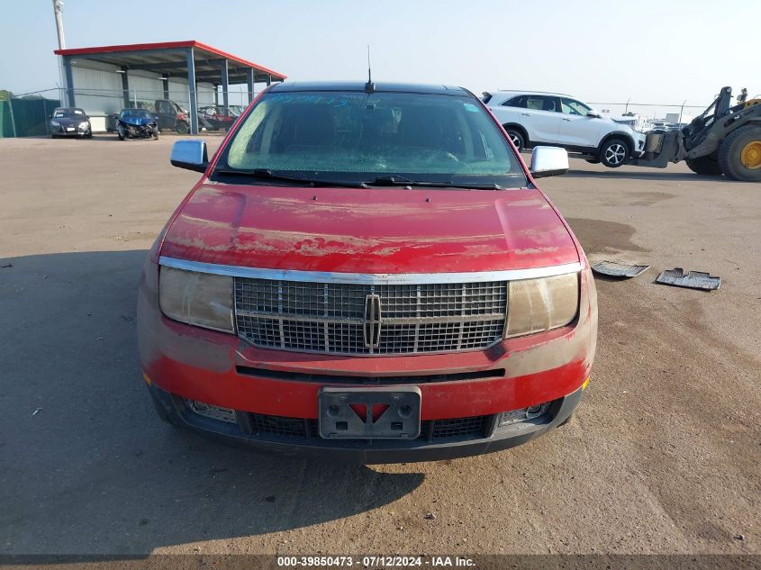 2010 Lincoln Mkx VIN: 2LMDJ8JC8ABJ02975 Lot: 39850473