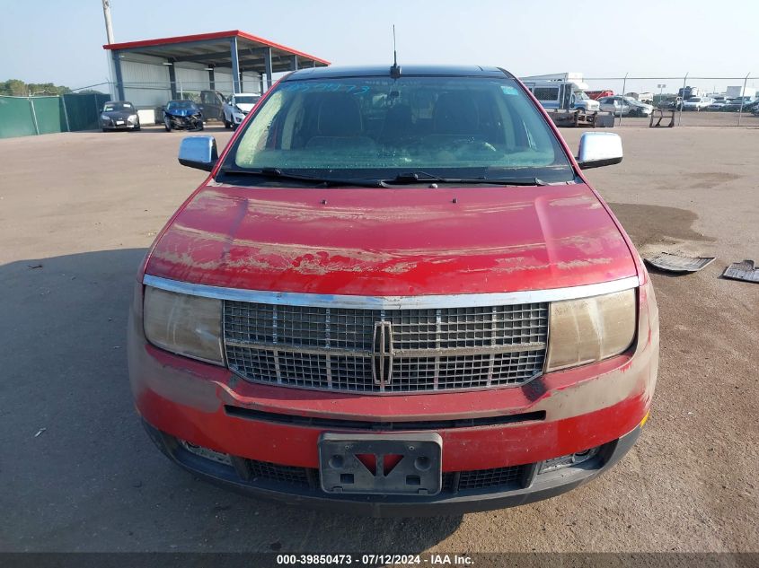 2010 Lincoln Mkx VIN: 2LMDJ8JC8ABJ02975 Lot: 39850473