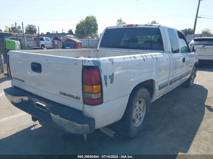 2000 Chevrolet Silverado 1500 Ls VIN: 2GCEC19T3Y1102053 Lot: 39850484