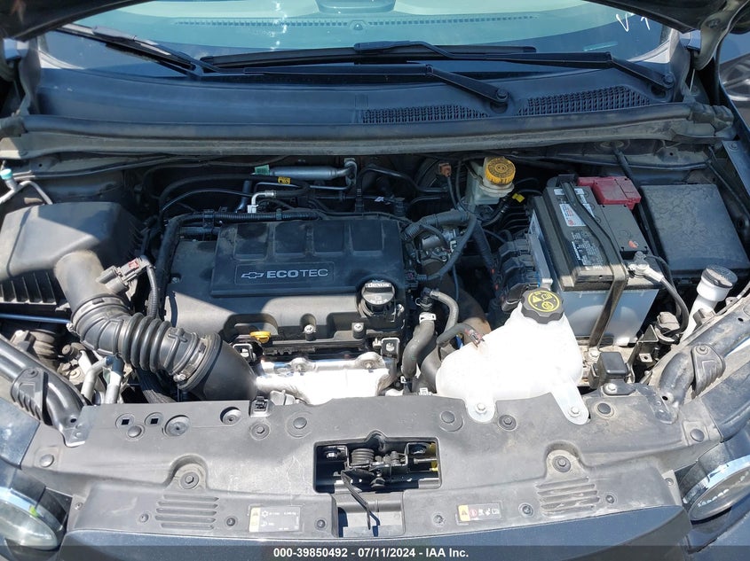 2016 Chevrolet Sonic Ltz Auto VIN: 1G1JE6SB6G4113812 Lot: 39850492