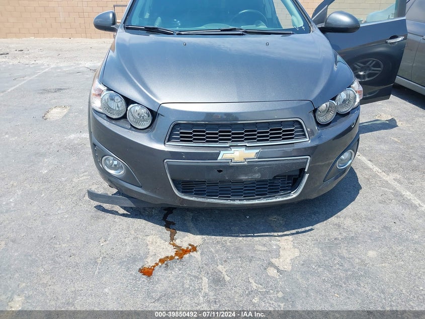 2016 Chevrolet Sonic Ltz Auto VIN: 1G1JE6SB6G4113812 Lot: 39850492