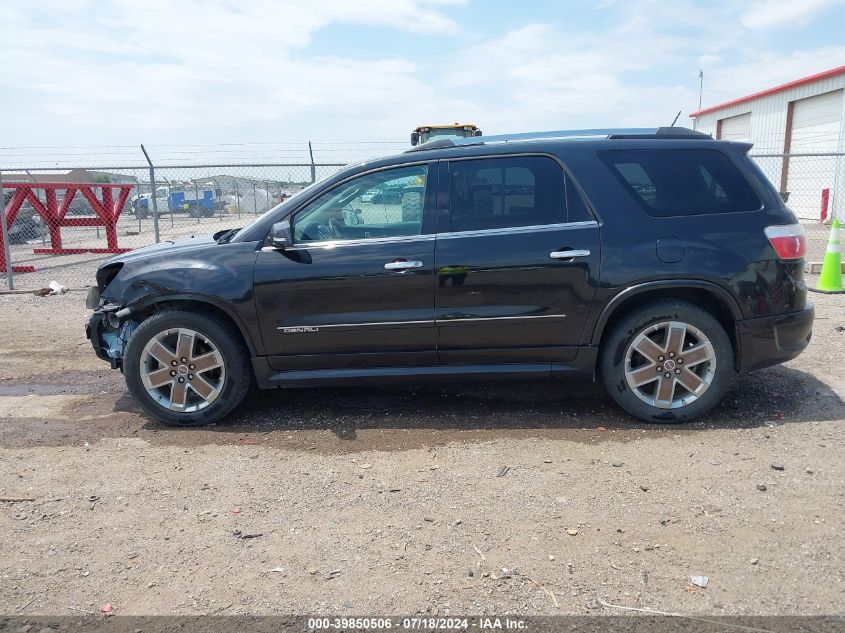 2012 GMC Acadia Denali VIN: 1GKKVTED1CJ419081 Lot: 39850506