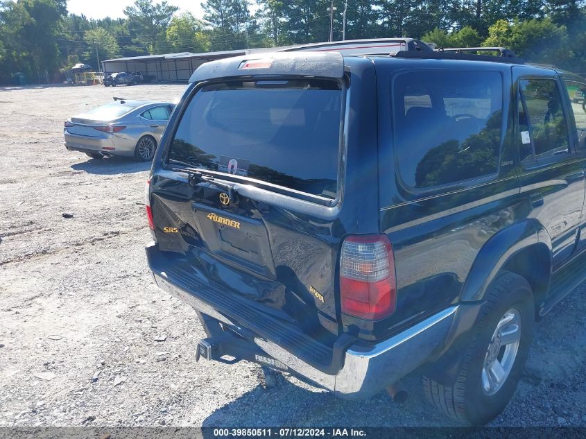 1996 Toyota 4Runner Limited VIN: JT3HN87RXT0031319 Lot: 39850511