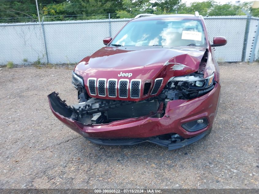 2019 Jeep Cherokee Latitude Fwd VIN: 1C4PJLCBXKD470249 Lot: 39850522