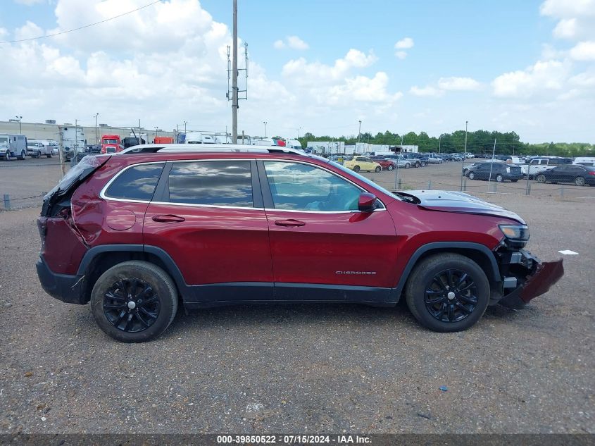 2019 Jeep Cherokee Latitude Fwd VIN: 1C4PJLCBXKD470249 Lot: 39850522