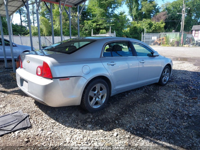 1G1ZC5EB0AF176186 2010 Chevrolet Malibu Lt