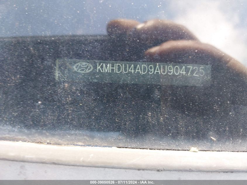 KMHDU4AD9AU904725 2010 Hyundai Elantra Gls