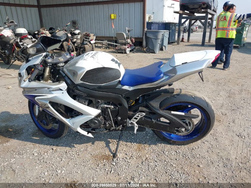 2008 Suzuki Gsx-R600 VIN: JS1GN7EA982104278 Lot: 39850529