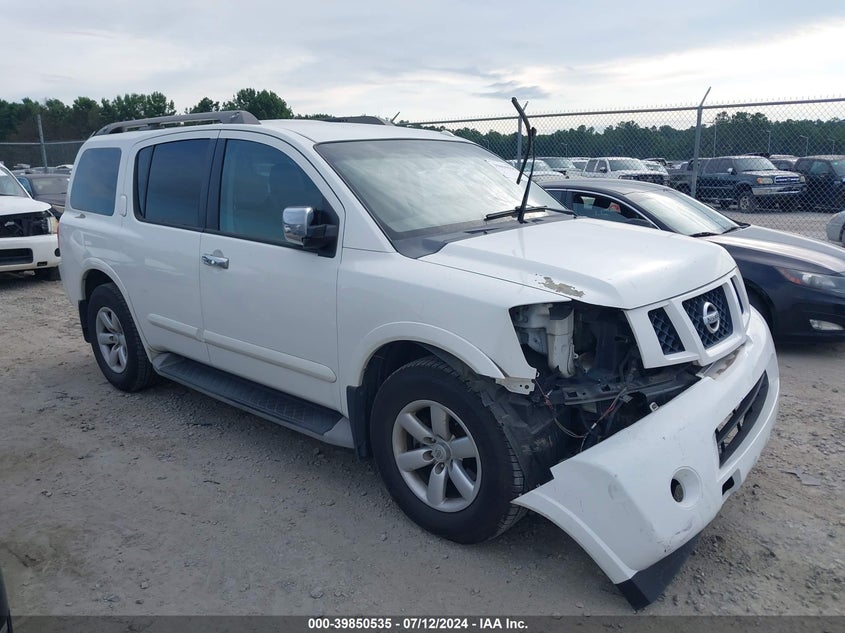 2012 Nissan Armada Sv/Sl/Platinum VIN: 5N1BA0ND5CN602428 Lot: 39850535