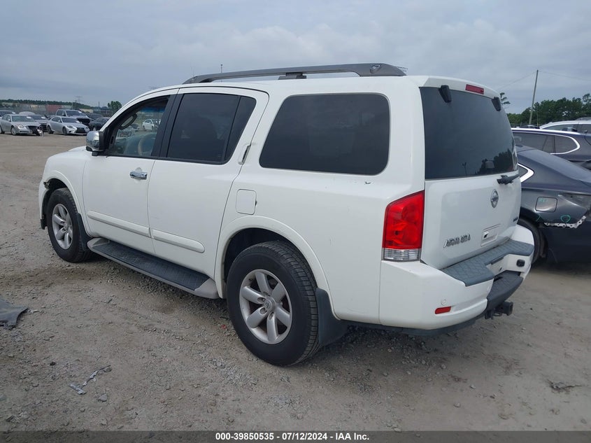2012 Nissan Armada Sv/Sl/Platinum VIN: 5N1BA0ND5CN602428 Lot: 39850535